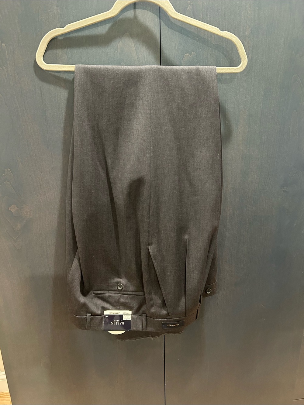 Men’s charcoal dress pants